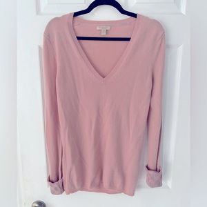 Burberry Cashmere baby pink sweater size S